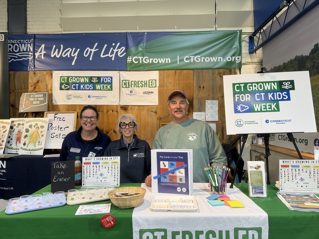 Farm to School Booth at the Big E