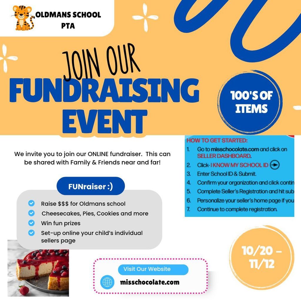 Yellow and Pink Playful Fundraising Event