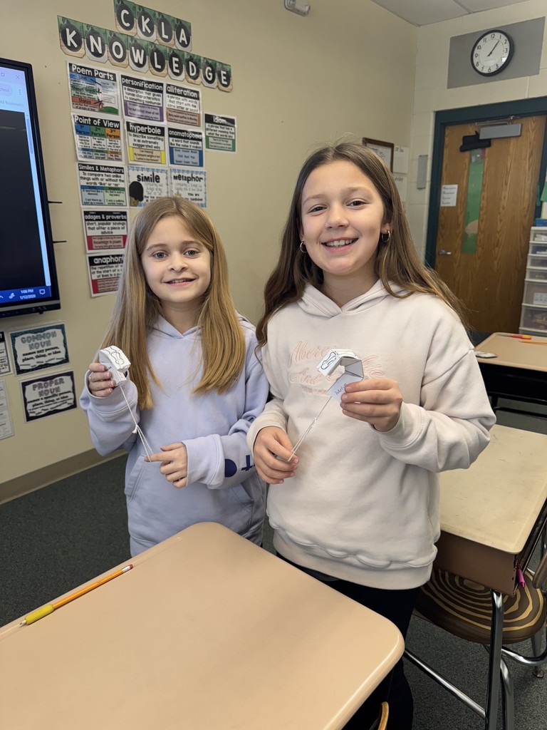 4th Grade made robotic fingers learning about the muscular and skeletal systems