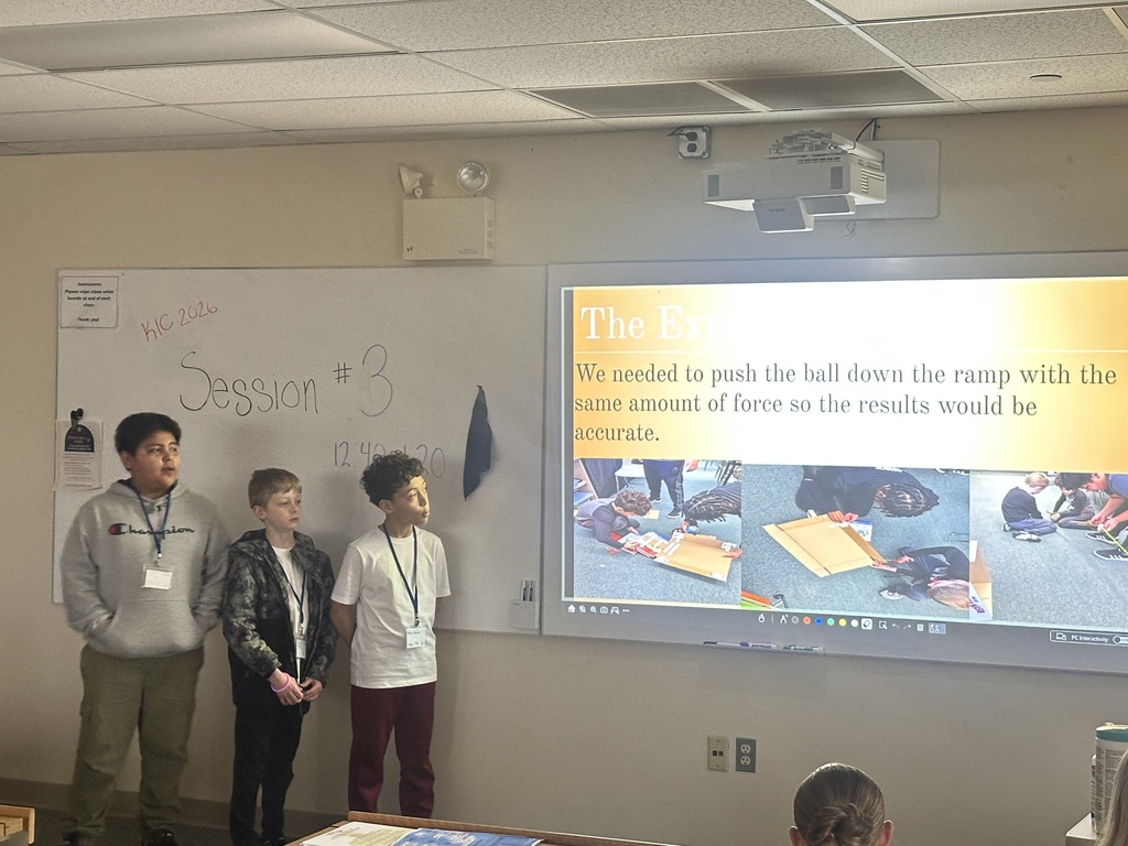 Our 4th graders did an amazing job representing Oldmans Township School at the 25th annual Kids Inquiry Conference (KIC)!