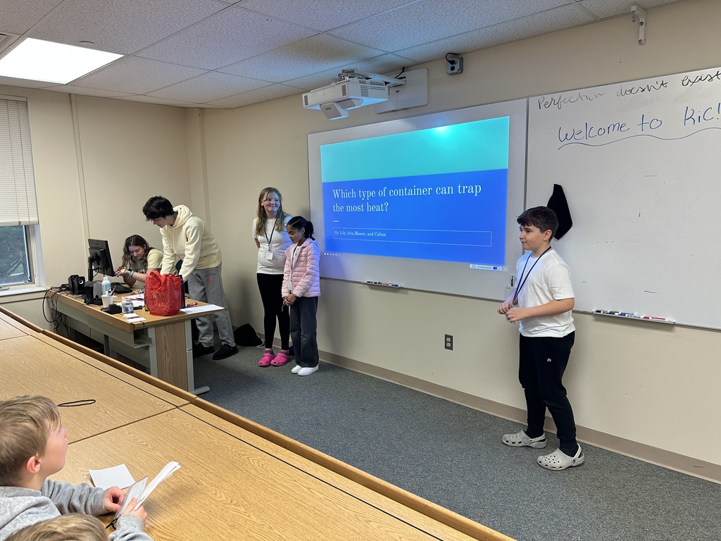 Our 4th graders did an amazing job representing Oldmans Township School at the 25th annual Kids Inquiry Conference (KIC)!