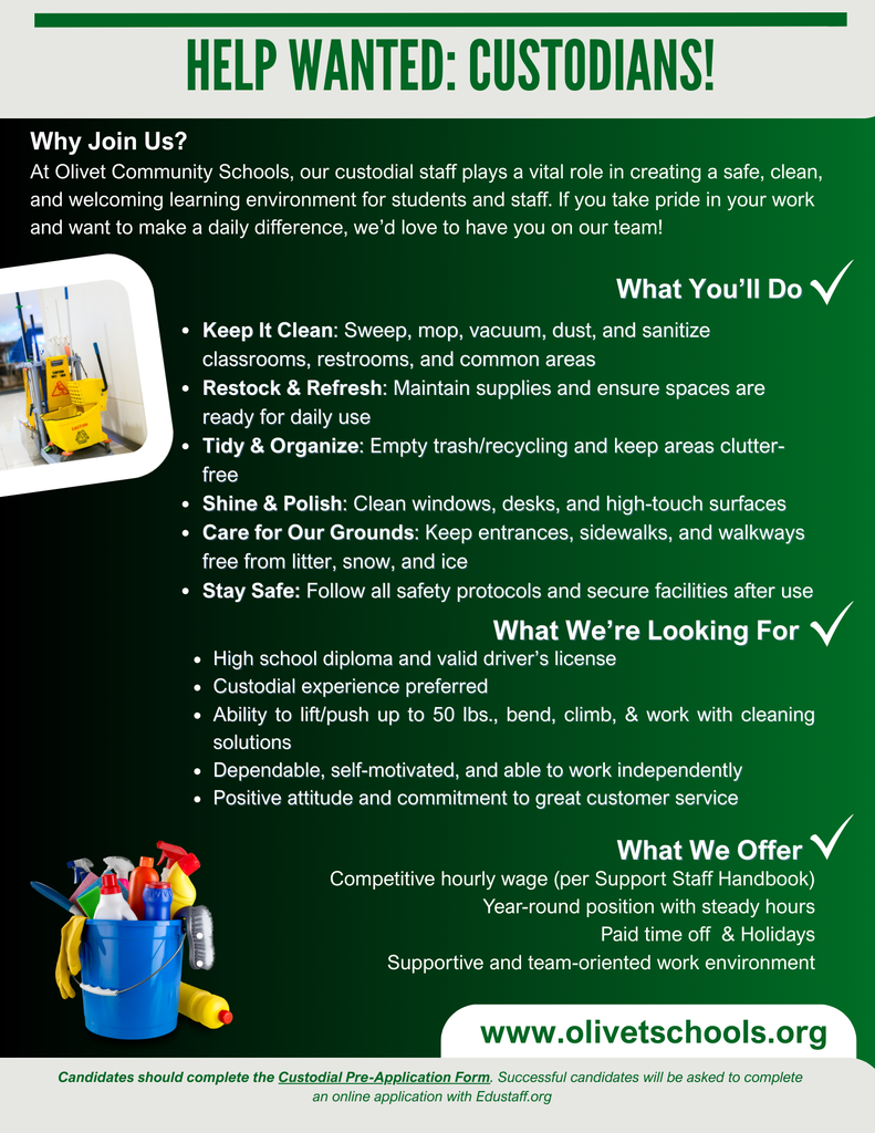 custodian posting
