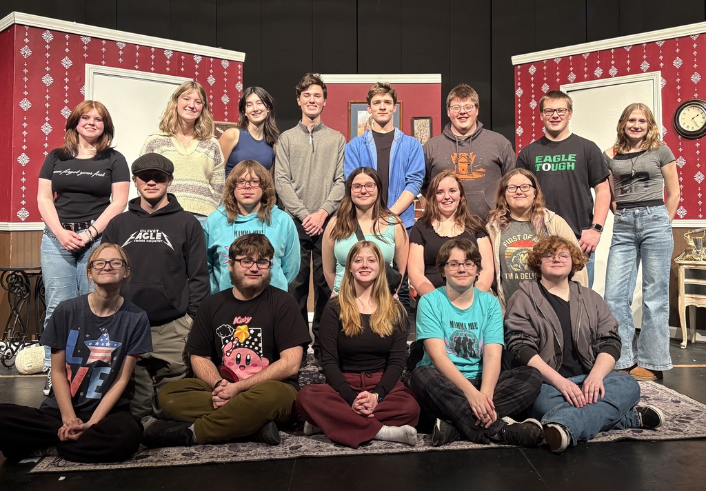 Congratulations to the OHS Theater Department!  The OHS production of The One Act Play That Goes Wrong competed at the MIFA (Michigan Interscholastic Forensics Association) Regional Competition in St. Johns this past Saturday.   The company earned a 1st Place finish at Regionals.   We wish them the very best as they compete at the State Competition!