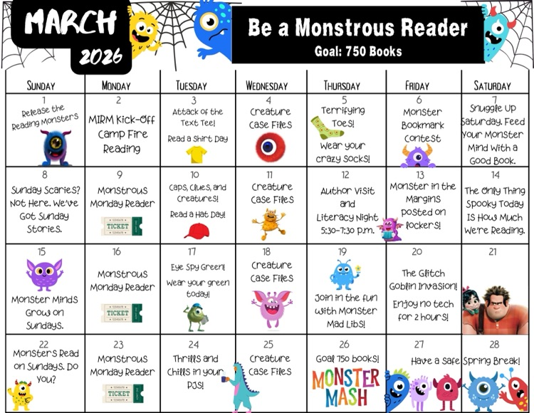 OMS Reading Month