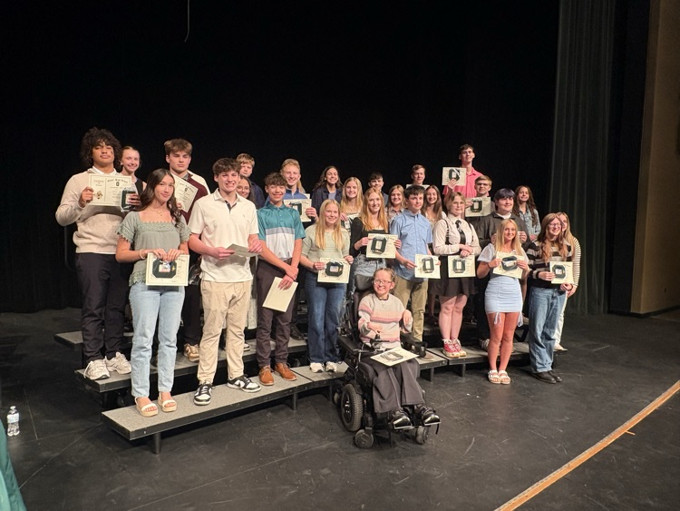 Freshman Award Recipients