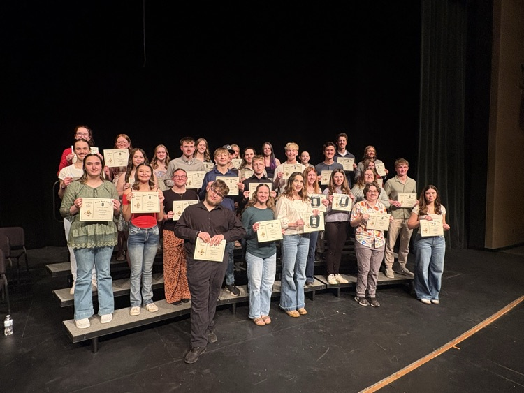 Sophomore Award Recipients