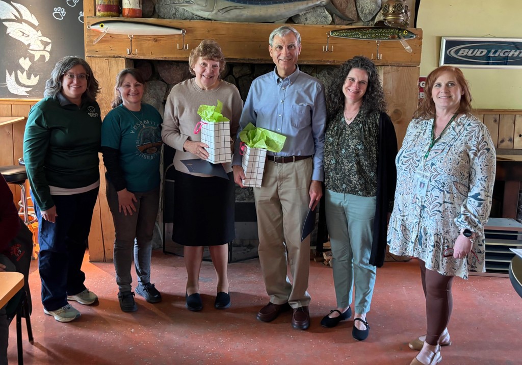 Mark & Sharon Booth with teachers