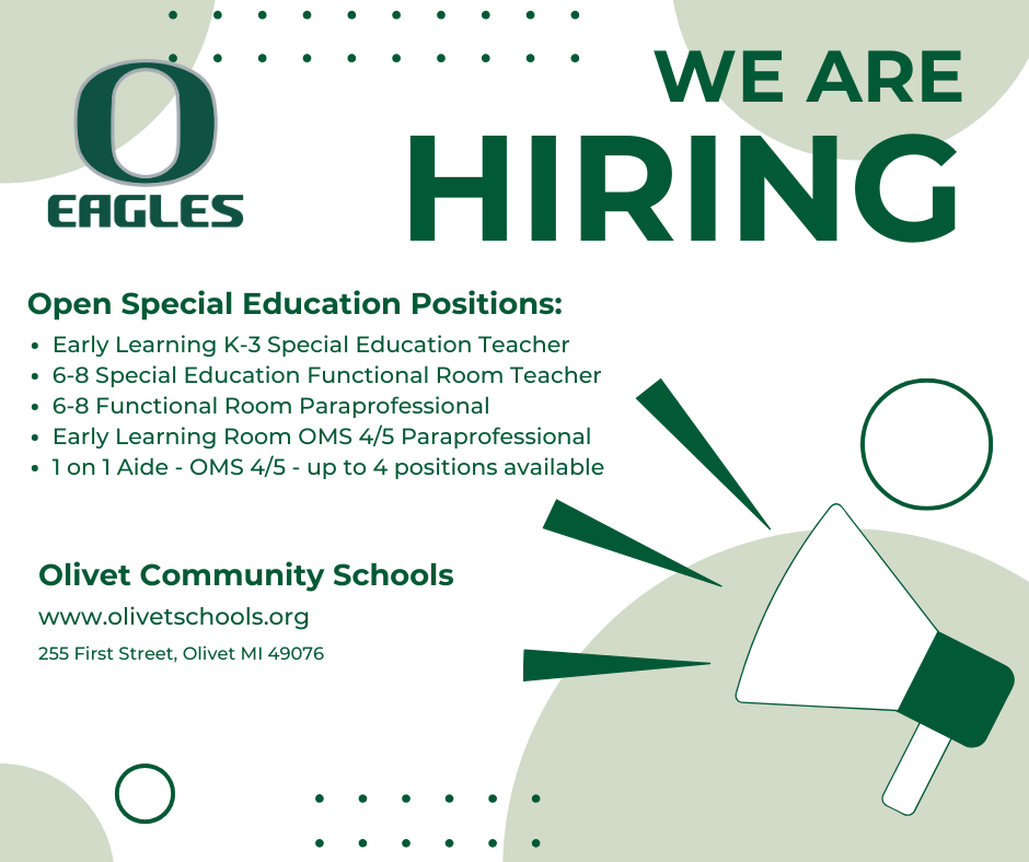special education open positions