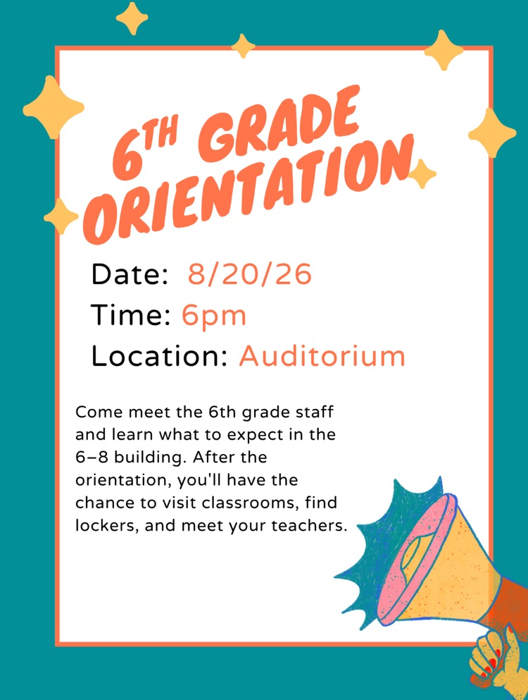 6th grade orientation
