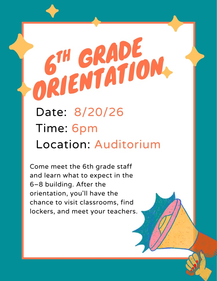 6th grade orientation