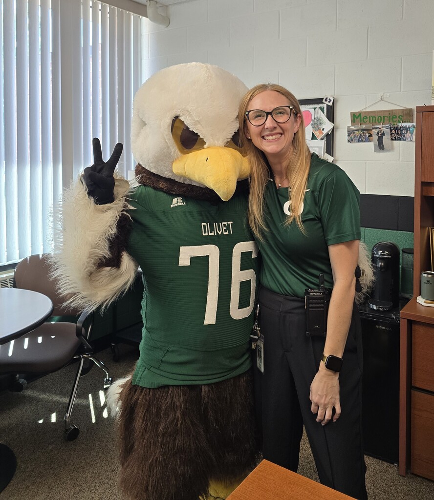 Olivet Eagle Mascot
