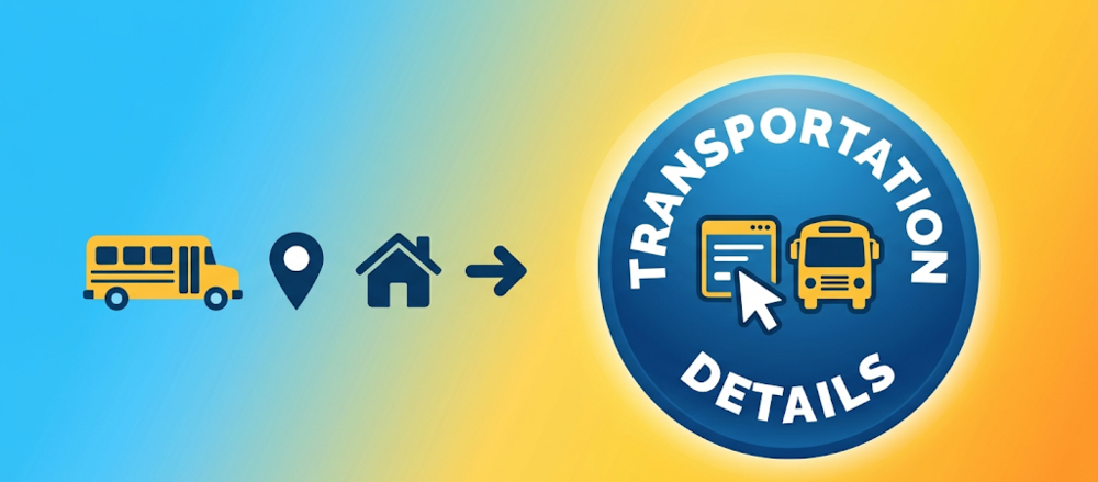 Update student transportation information