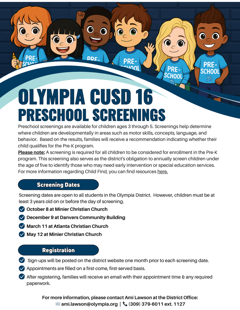 Preschool Screening Flyer