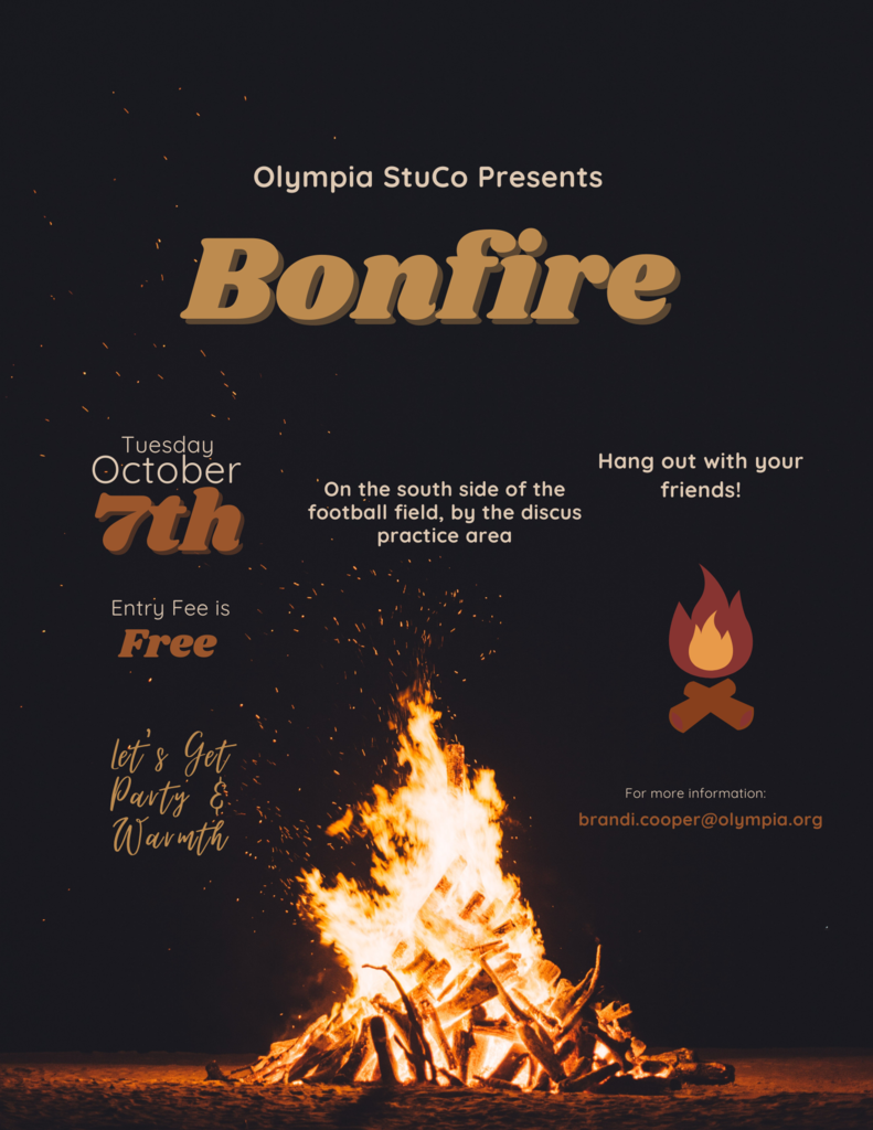 Olympia Bonfire poster