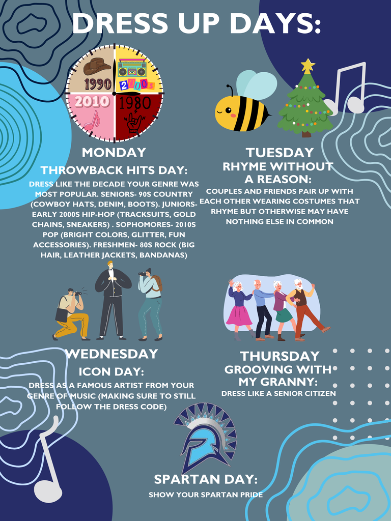 Dress up day poster