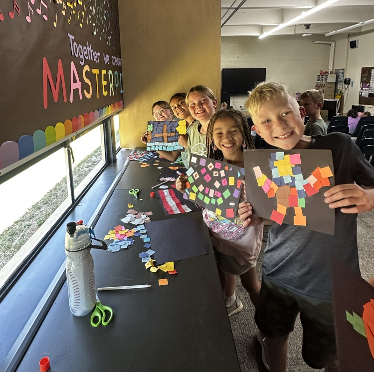 4-5th grade mosaics