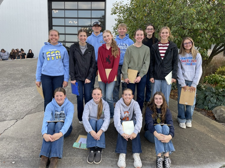 Horse judging team 