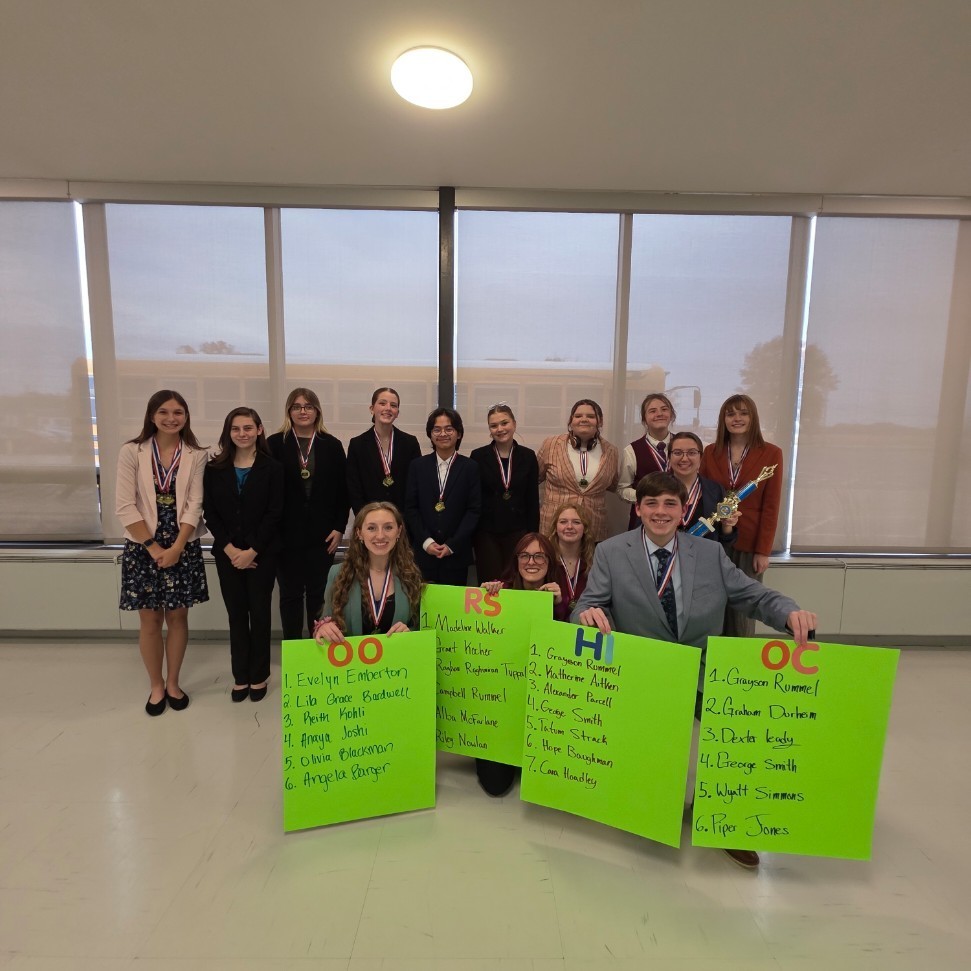 The Olympia High School Speech Team