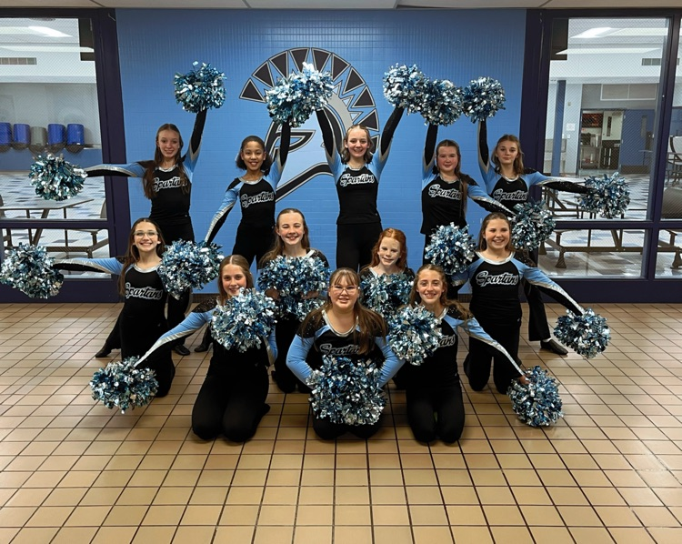 OMS Dance Team danced their way to 2 wins last night! Come out to watch again at the next home game Thursday, November 20th!🩵🤍🖤