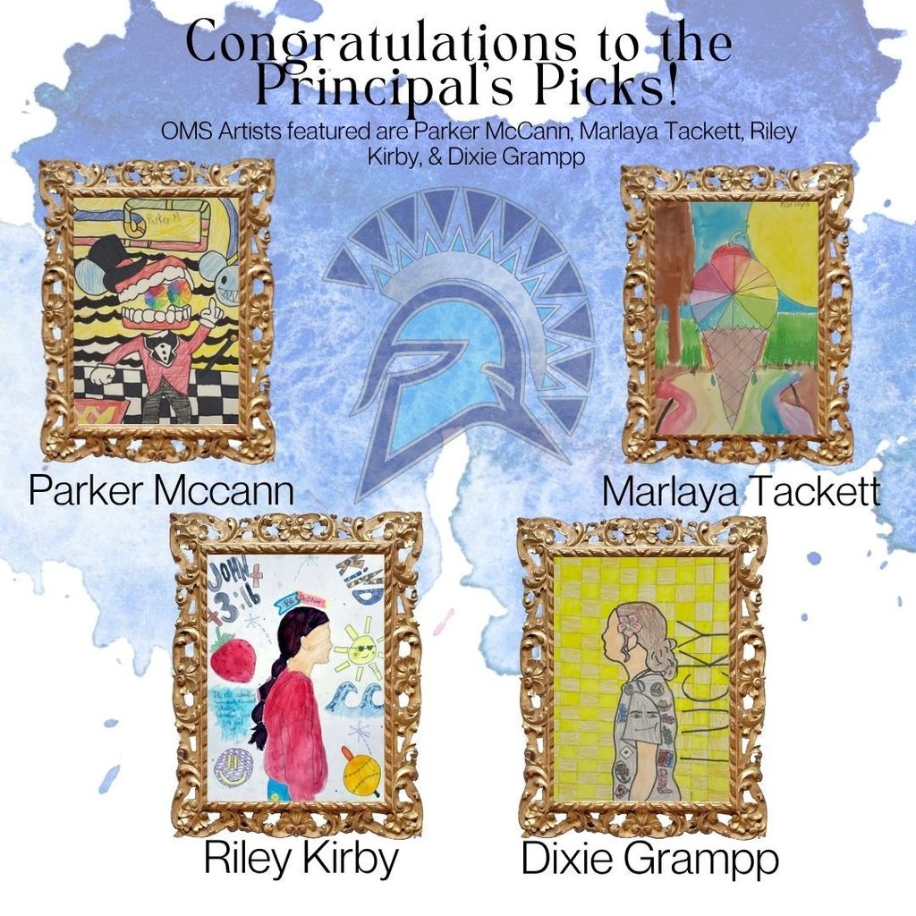 Congratulations to the principals picks