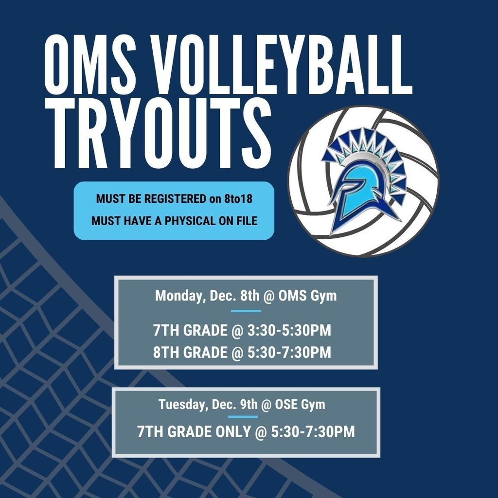 OMS Volleyball Tryouts