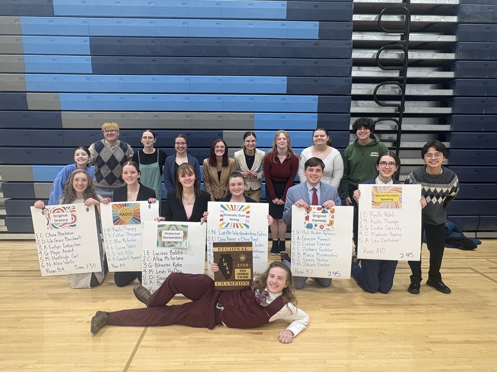 The Olympia High School Regional Speech Team