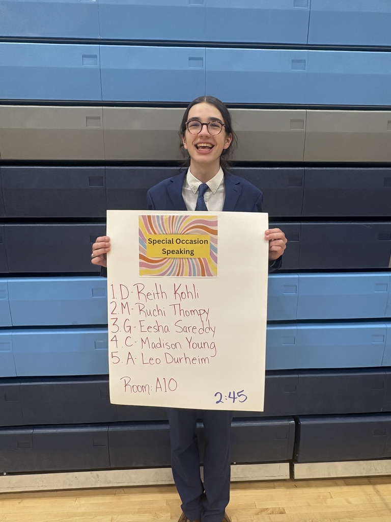 Special Occasion Speaking Regional Champion - 