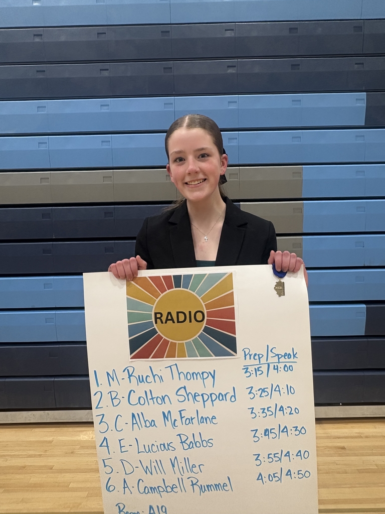 Radio Speaking Regional Champion - Campbell