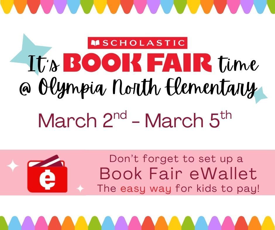 ONE Spring Book Fair March 2nd - March 5th