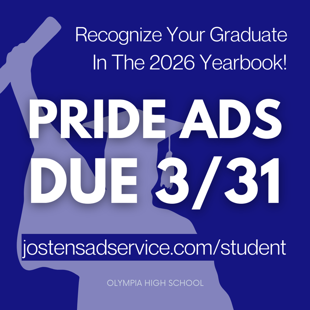 Pride Ads due 3/31