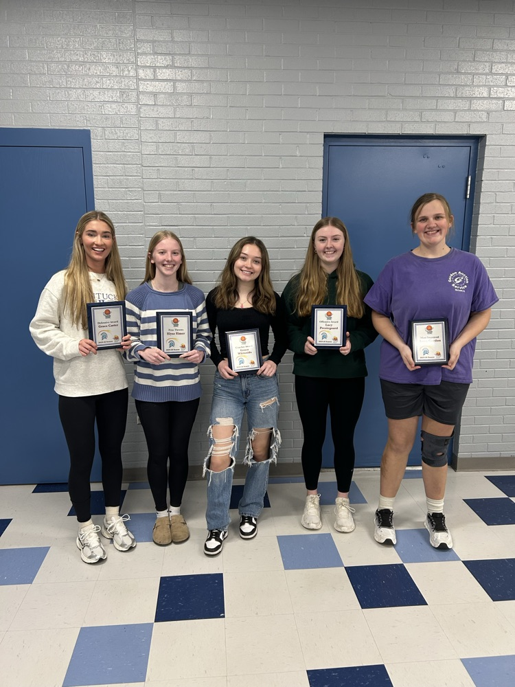 ‘25-‘26 Girls basketball awards 