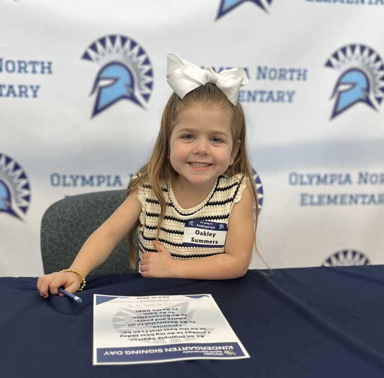 Kindergarten Signing Day