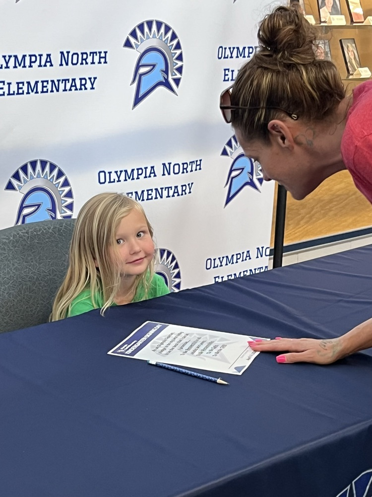 Kindergarten Signing Day