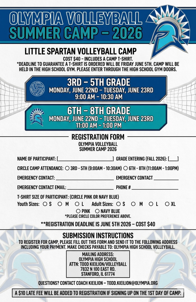 2026 Little Spartan Camp