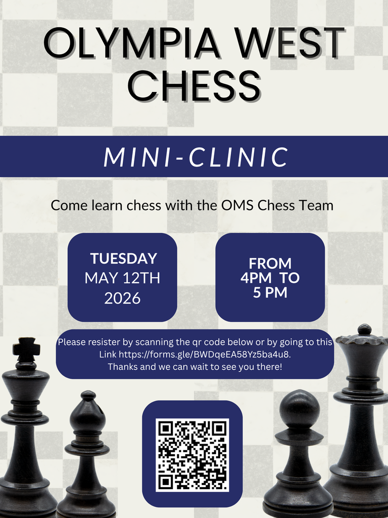 Chess mini clinic poster
