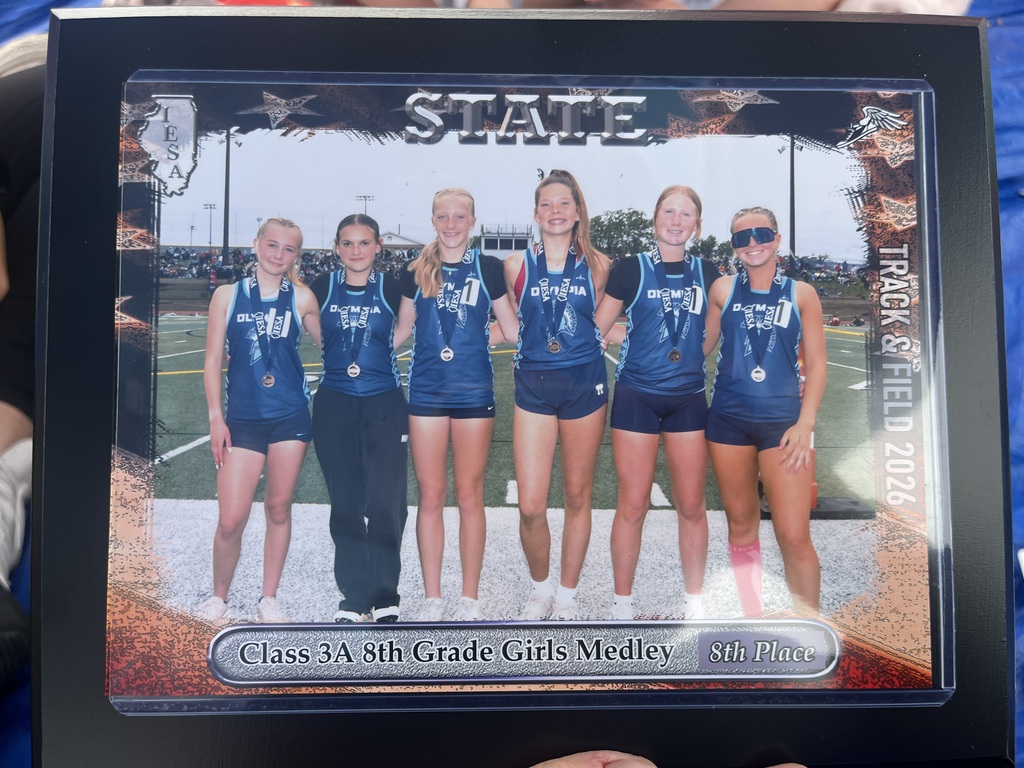 8th place girls medley