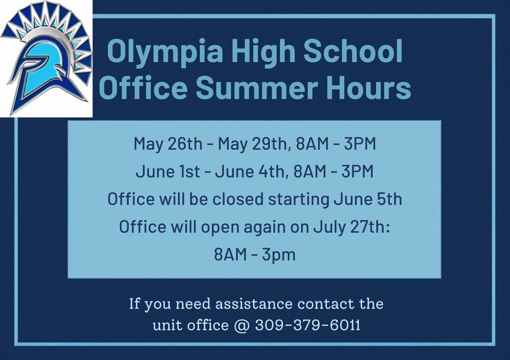 OHS Summer Hours