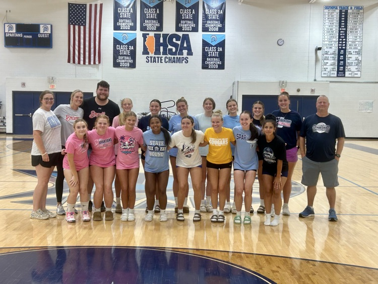 team photo Bradley camp