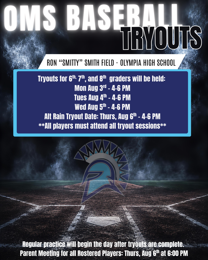 OMS Baseball Tryouts