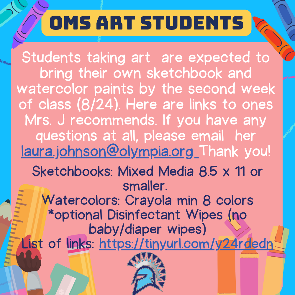 art supply reminder