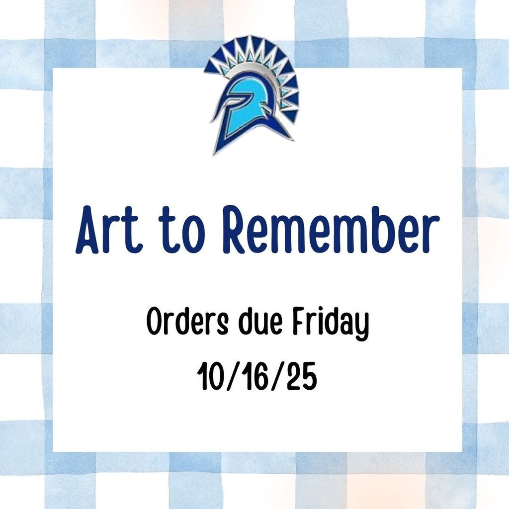 Art to Remember due 10/16/25