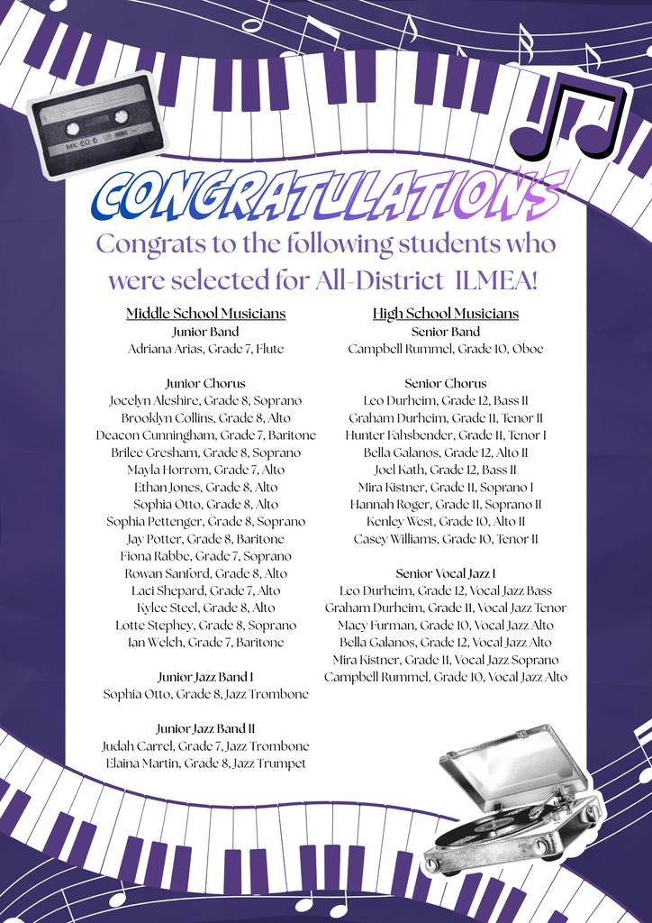 ILMEA Student auditions
