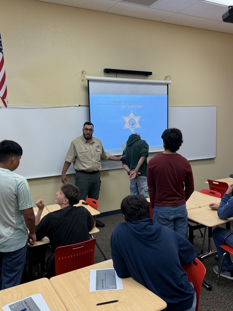 Chief Wolack and Deputy Torres presenting