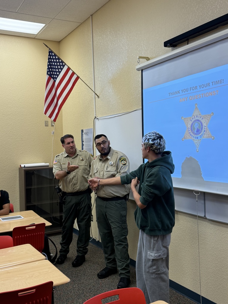 Chief Wolack and Deputy Torres presenting