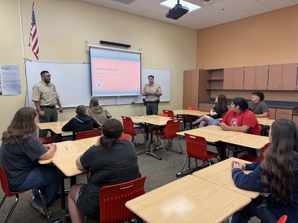 Chief Wolack and Deputy Torres presenting