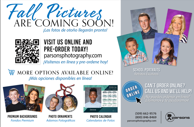 FY 2025-2026 Student Picture Day