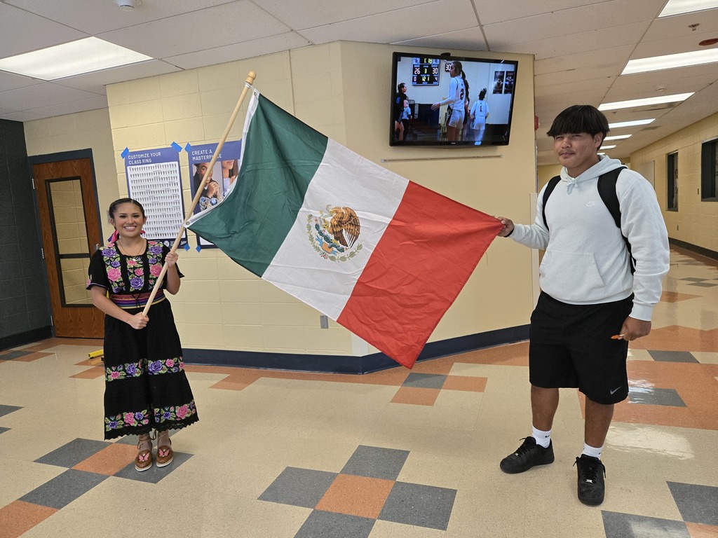 Spanish Club Celebrated Mexico's independence. 
