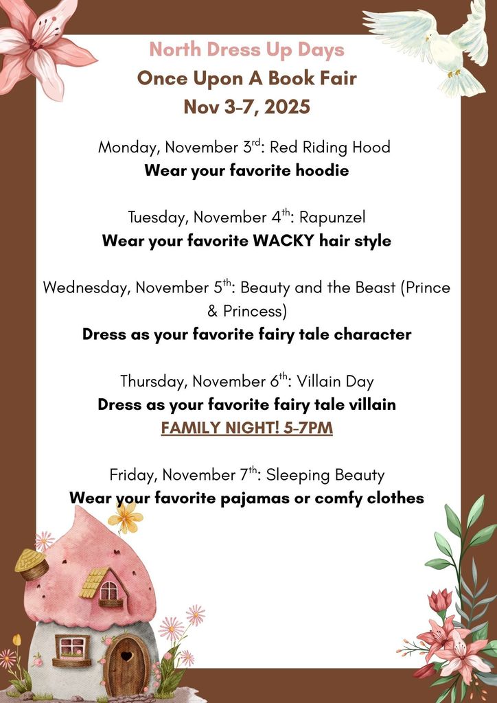 North Omak Elementary Dress Up Days