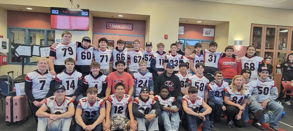 Football Team Headed to State!