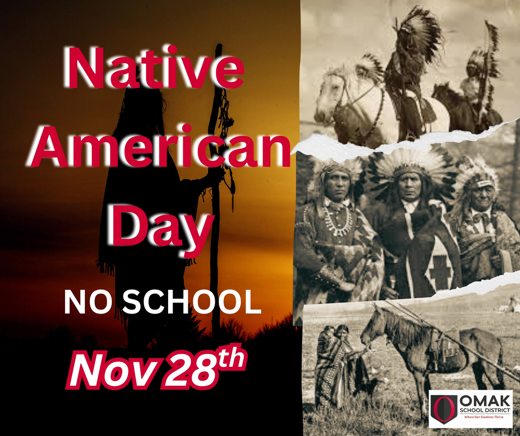 Native American Day - No School- November 28th